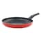 Oster Luneta 11.5" Red Aluminum Nonstick Frying Pan